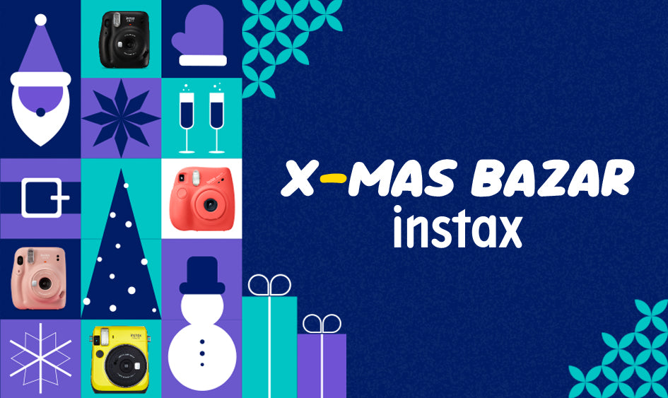 Encuentra el mejor regalo en X-mas Bazar instax